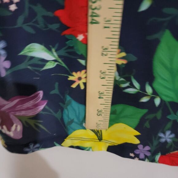 Adidas Originals Floral Print Short Sleeve T-shirt Dress Womens Small - Picture 5 of 10